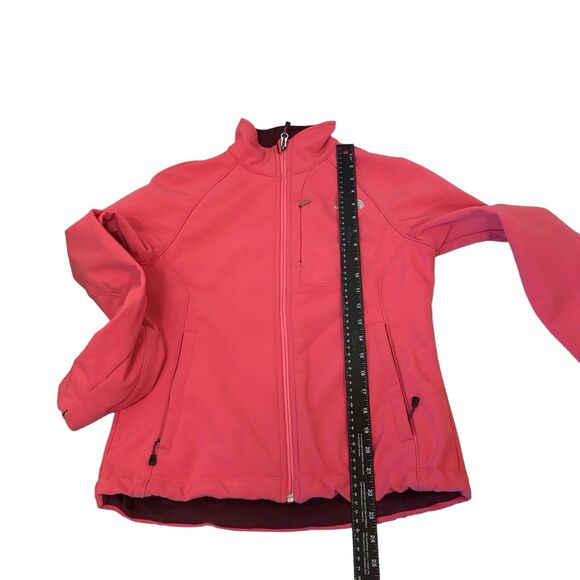 The‎ North Face Softshell Jacket F11 AMVX T183 Fleece Lined Full Zip Pink S - Picture 11 of 16